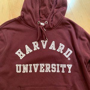 H&M burgundy Harvard University Hoodie/Sweater